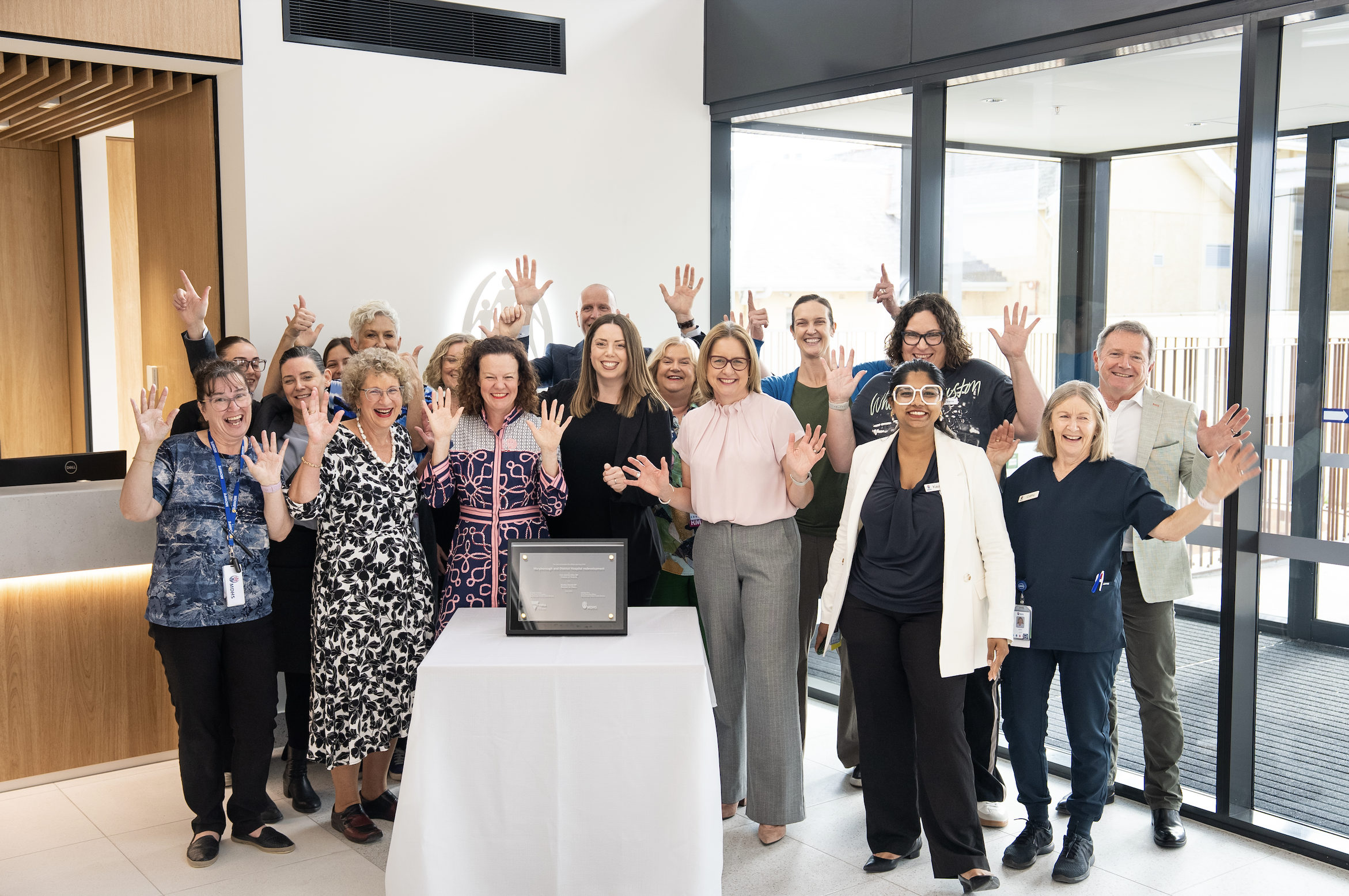 BIGGER, BETTER MARYBOROUGH HOSPITAL OPENS ITS DOORS Main Image